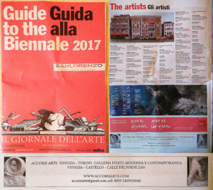guida alla biennale 2017